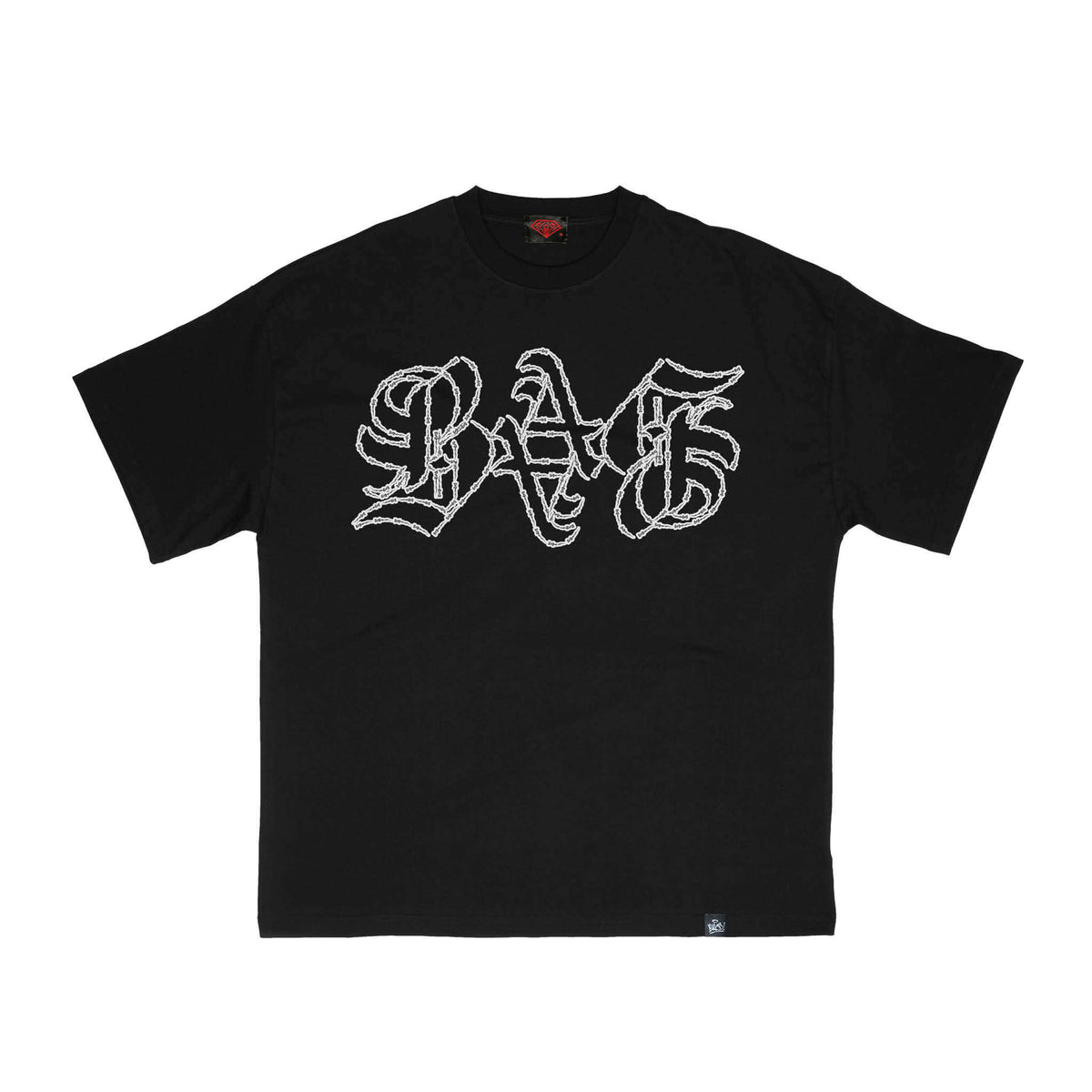 BARB GOTHIC TEE ( BLACK )
