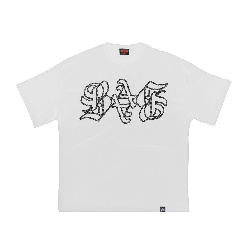 BARB GOTHIC TEE ( WHITE )